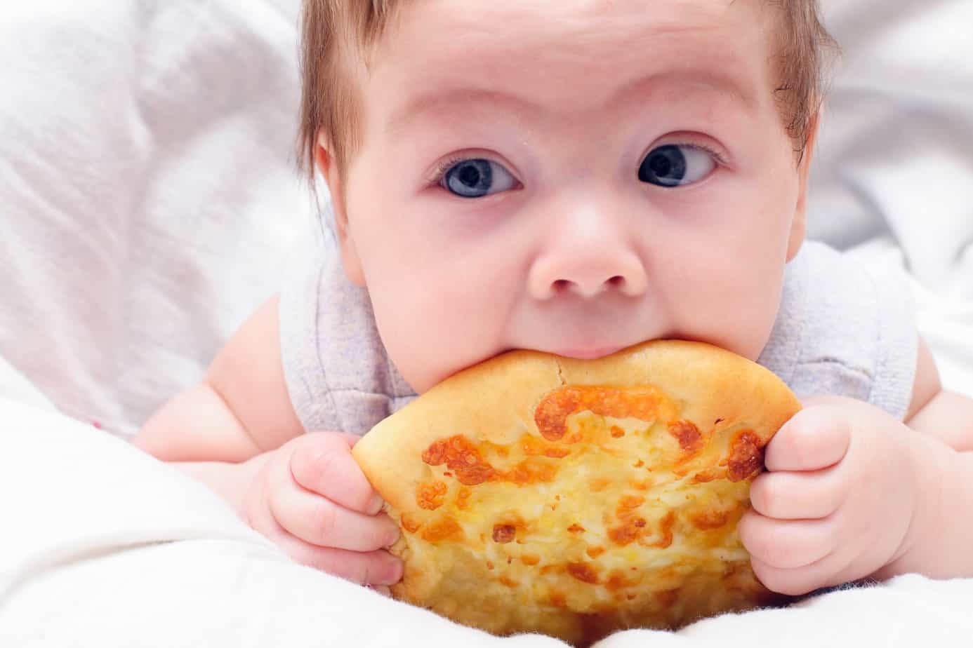 When Can Babies Eat Pizza Crust?